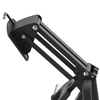 Insight Fitness Leg Press - SH008 Black metal stand with adjustable arm on a white background