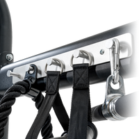 Insight Fitness Multi Pulley Row - BE8005 with straps on a white background