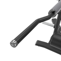 Close-up of a Insight Fitness Triceps Curl - SH016 handle on a white background