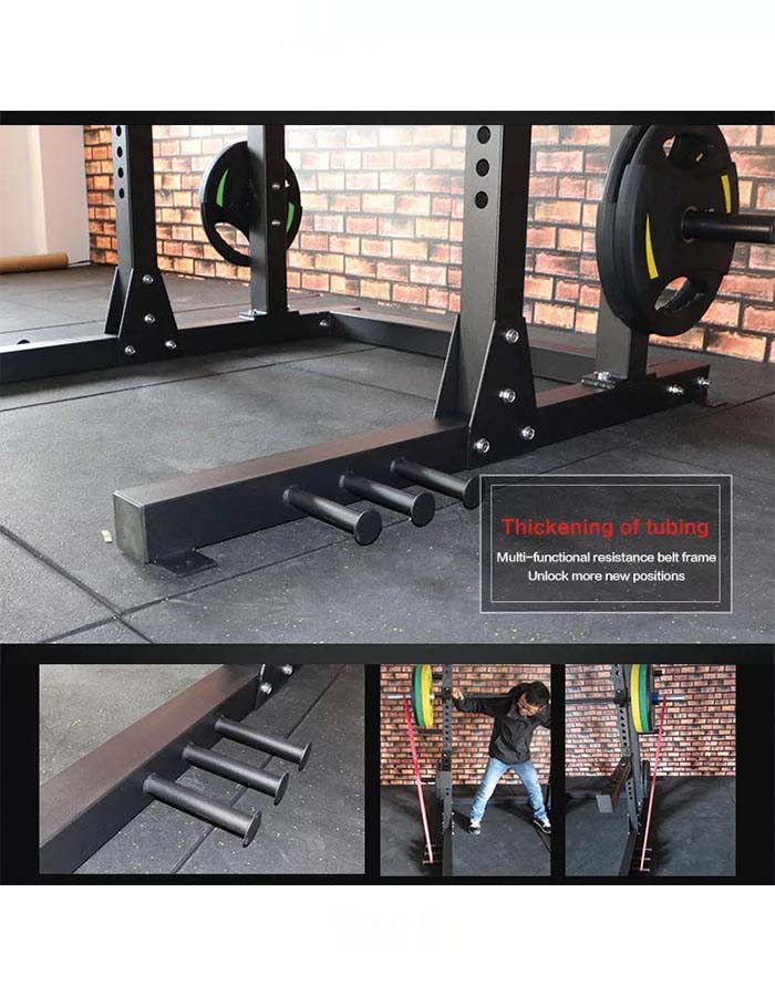 1441 Fitness Squat Rack / Power Rack with Pull Up Bar - J612