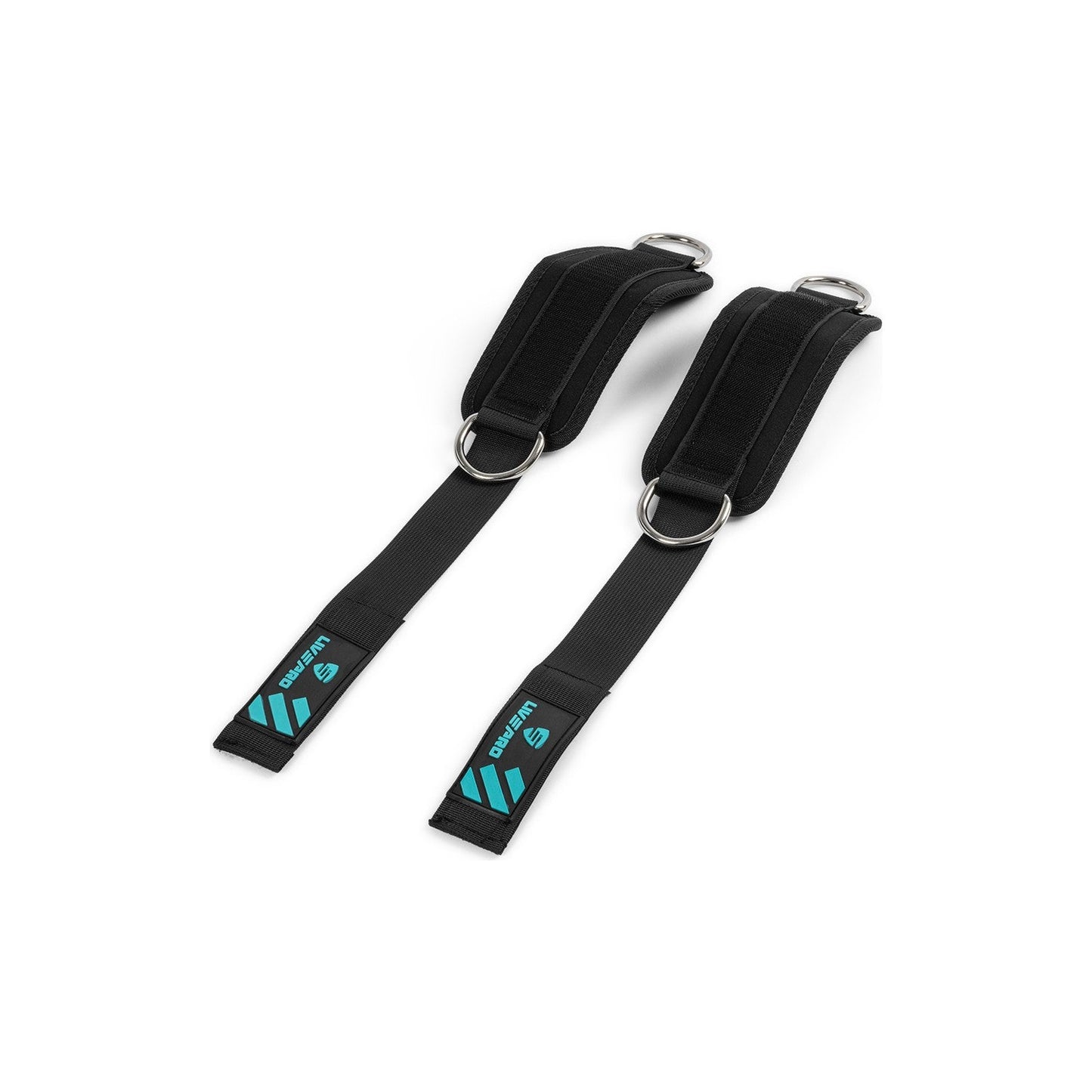 Livepro Ankle Straps for Cable Machine (Black) - LP8711