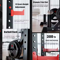 Thumbnail for MDL 65 Squat Rack Combo with Plates Bench and Flooring - Bundle Offer - MDL65