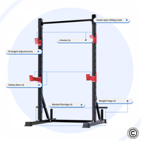 Thumbnail for 1441 Fitness Squat Rack - MDL65