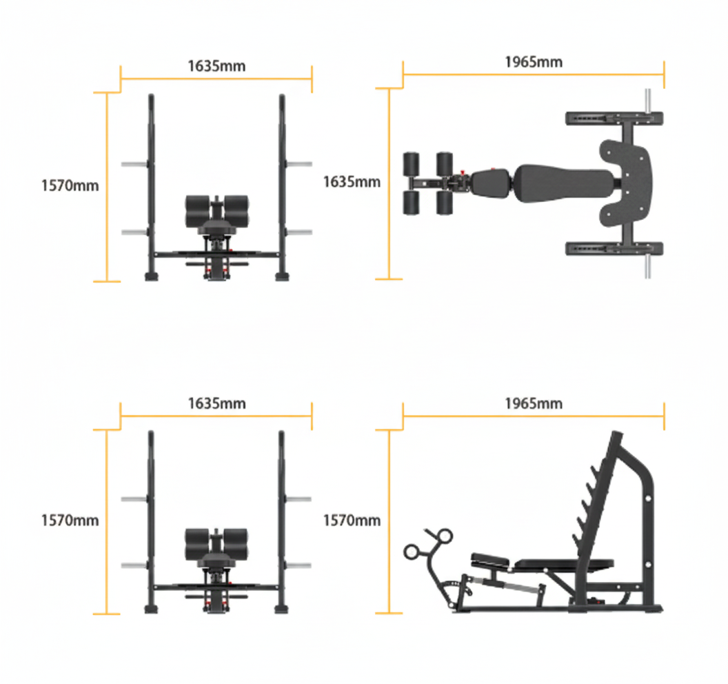 Multi Chest Press Bench - SH048