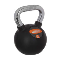 LiveUp Rubber Coated Kettlebell Black Color - LS2044