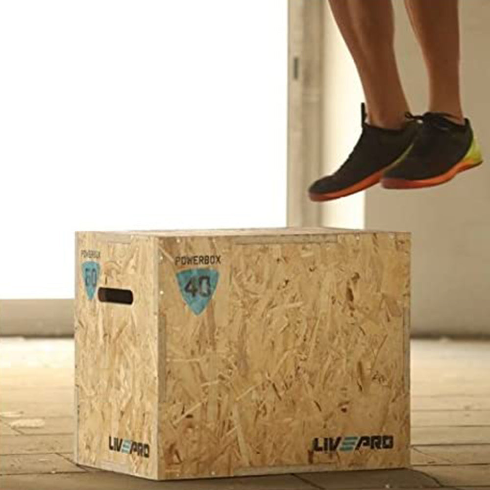 Livepro 3 In 1 Wooden Plyo Box - LP8150