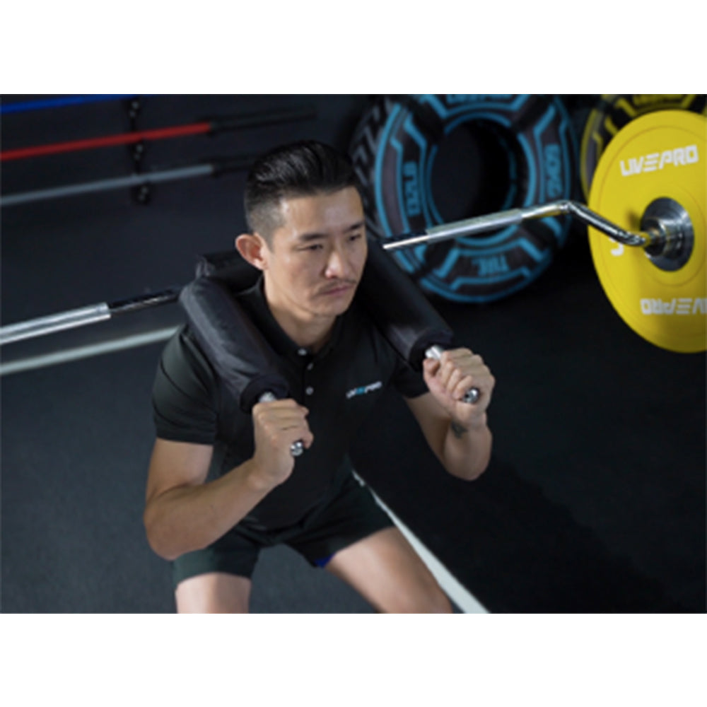 LivePro Safety Squat Weightlifitng Bar - LP8055