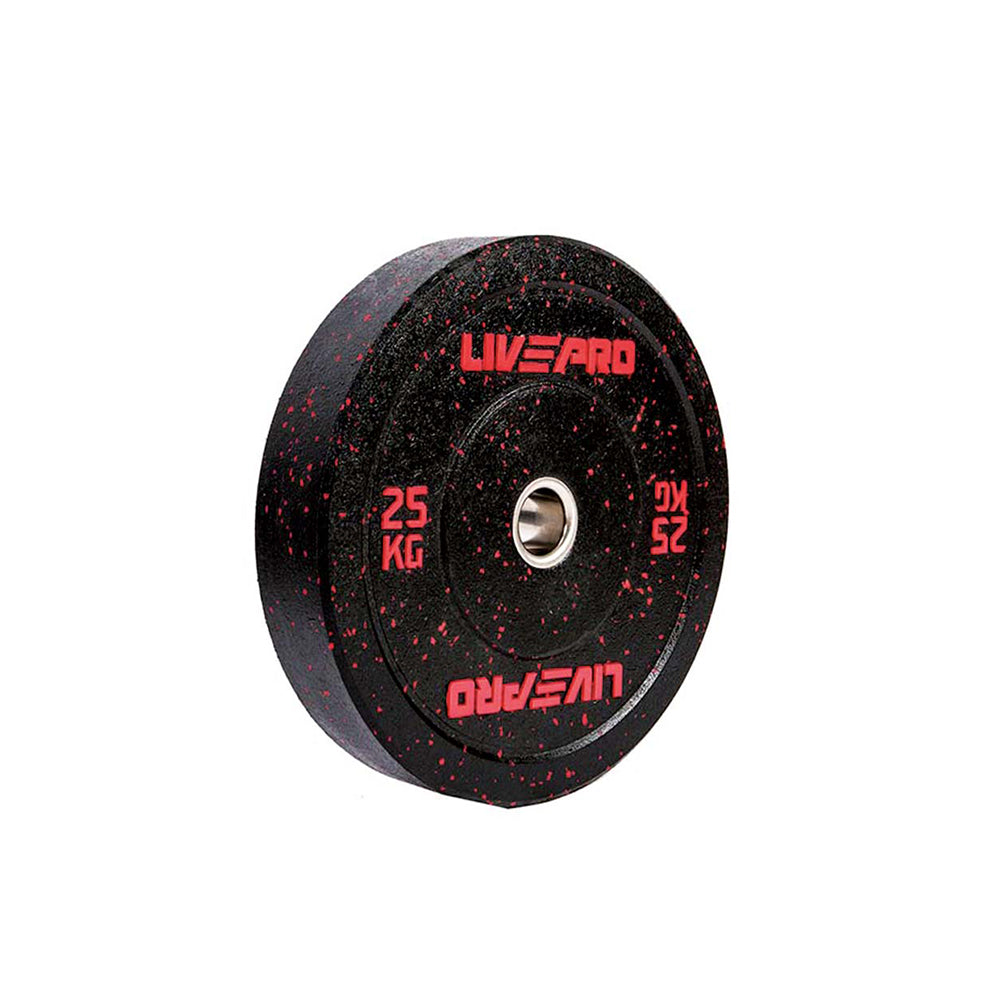 LivePro Hi Temperature Bumper Plate 5 KG to 25 KG - LP8026