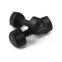 LivePro Black Studio Dumbbells Set 1 kg - 10 kg - LP8070