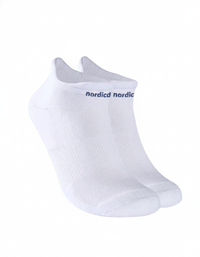 Thumbnail for Nordicdots Womens Club Tennis Socks White - Pack of 2