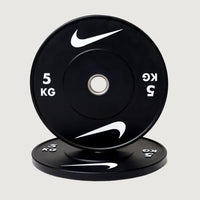 Thumbnail for Nike Strength Black Rubber Bumper Plates (5 KG - 25 KG)