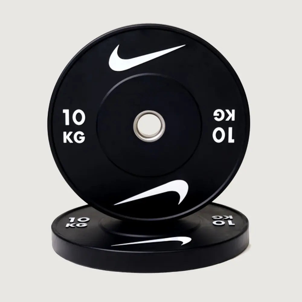 Nike Strength Black Rubber Bumper Plates (5 KG - 25 KG)