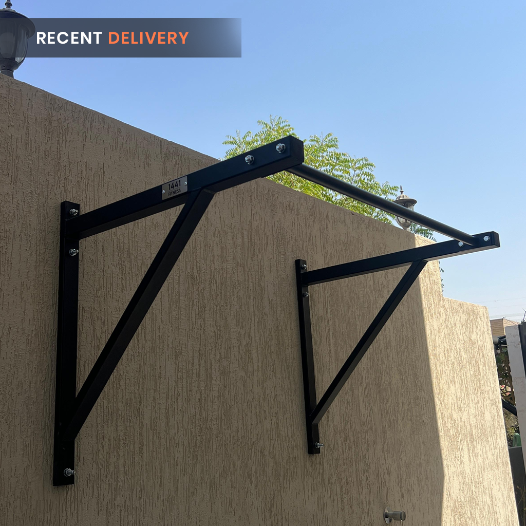 1441 Fitness Wall Mount Indoor Fitness Pull Up Bar