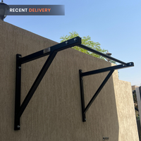 Thumbnail for 1441 Fitness Wall Mount Indoor Fitness Pull Up Bar