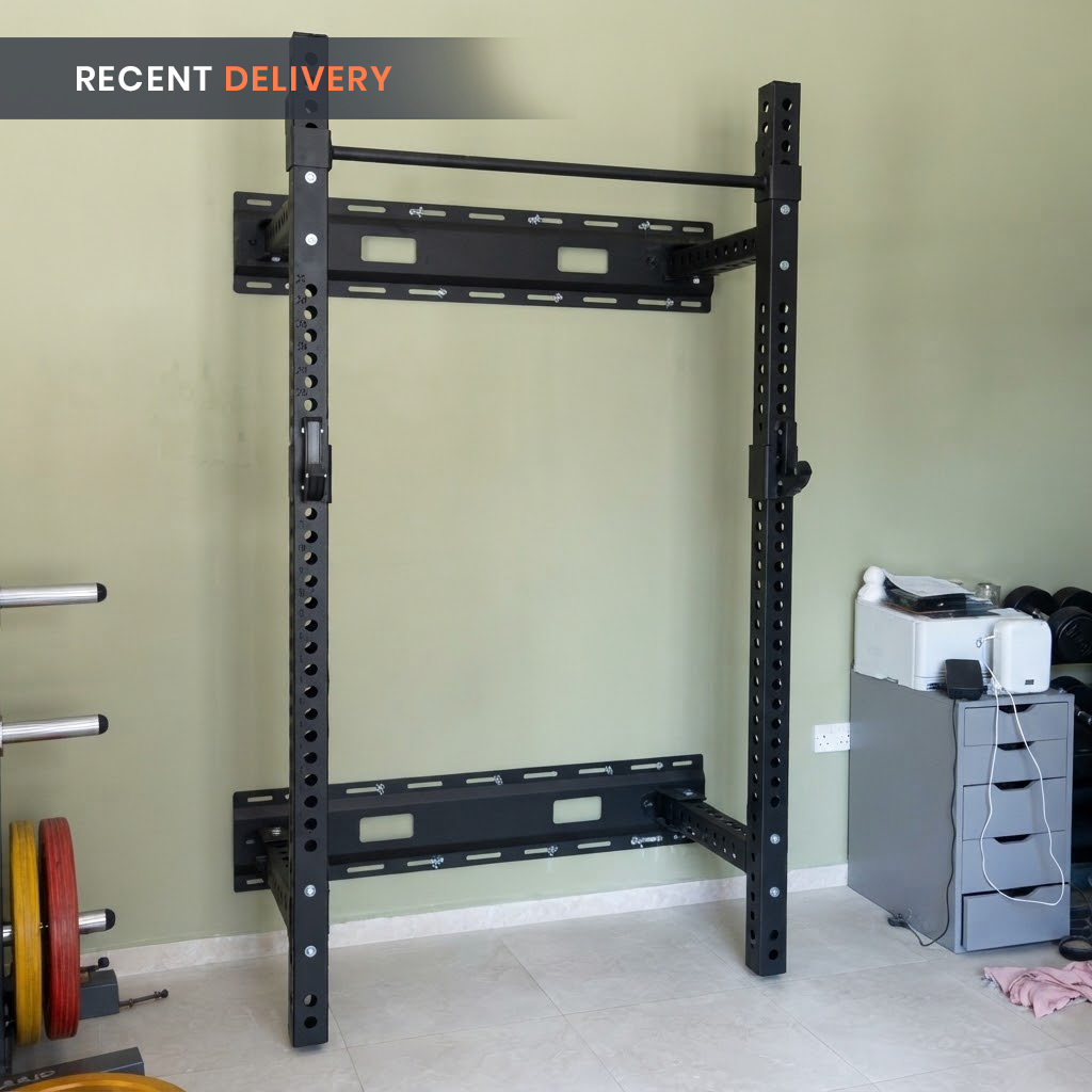 1441 Fitness - سكوات راك نصف مثبت على الحائط