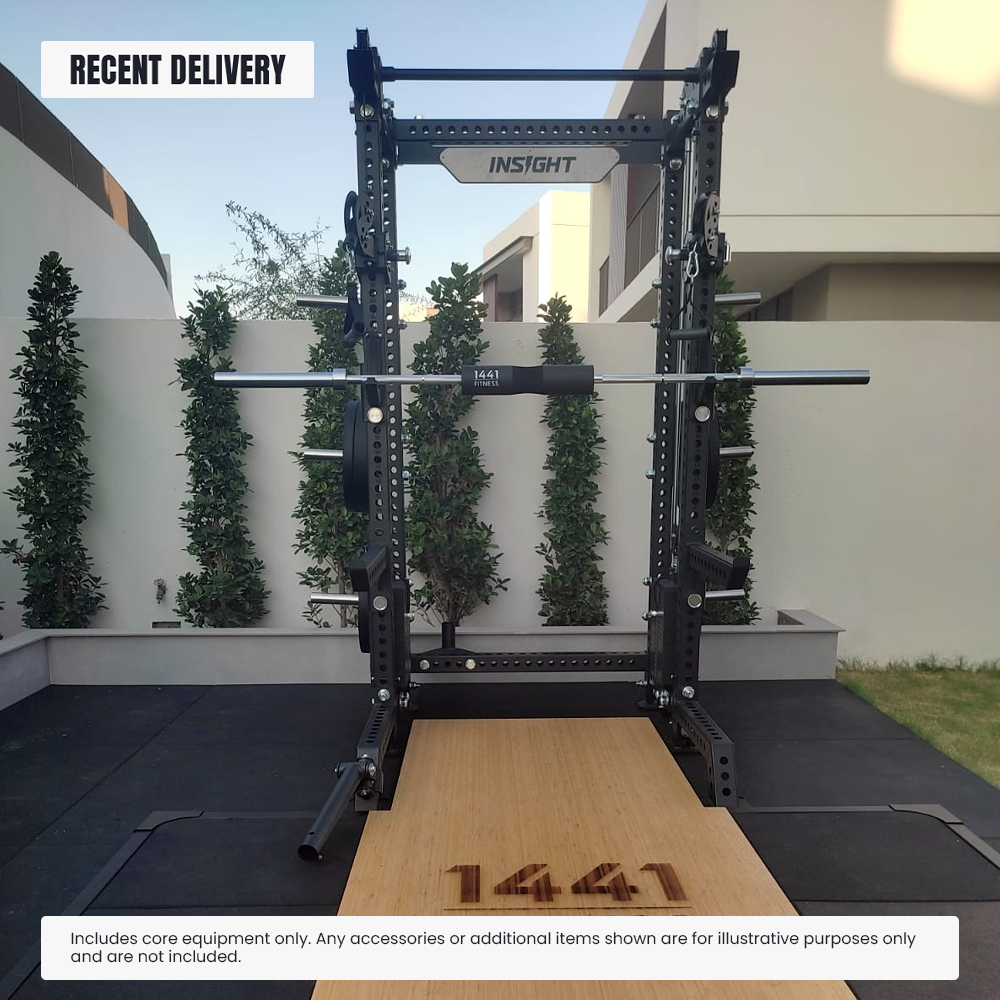 Insight Fitness Half Rack With Dual Pulley RR-HR-75-03