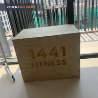 Thumbnail for 1441 Fitness - صندوق خشبي 3 في 1 - (24 بوصة × 30 بوصة × 20 بوصة) | بروسبورتساي