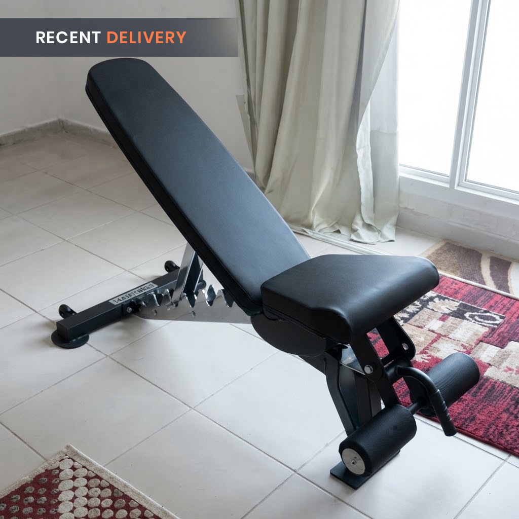 1441 Fitness - مقعد قابل للتعديل عالي التحمل A8007 - مسطح / مائل / منحدر