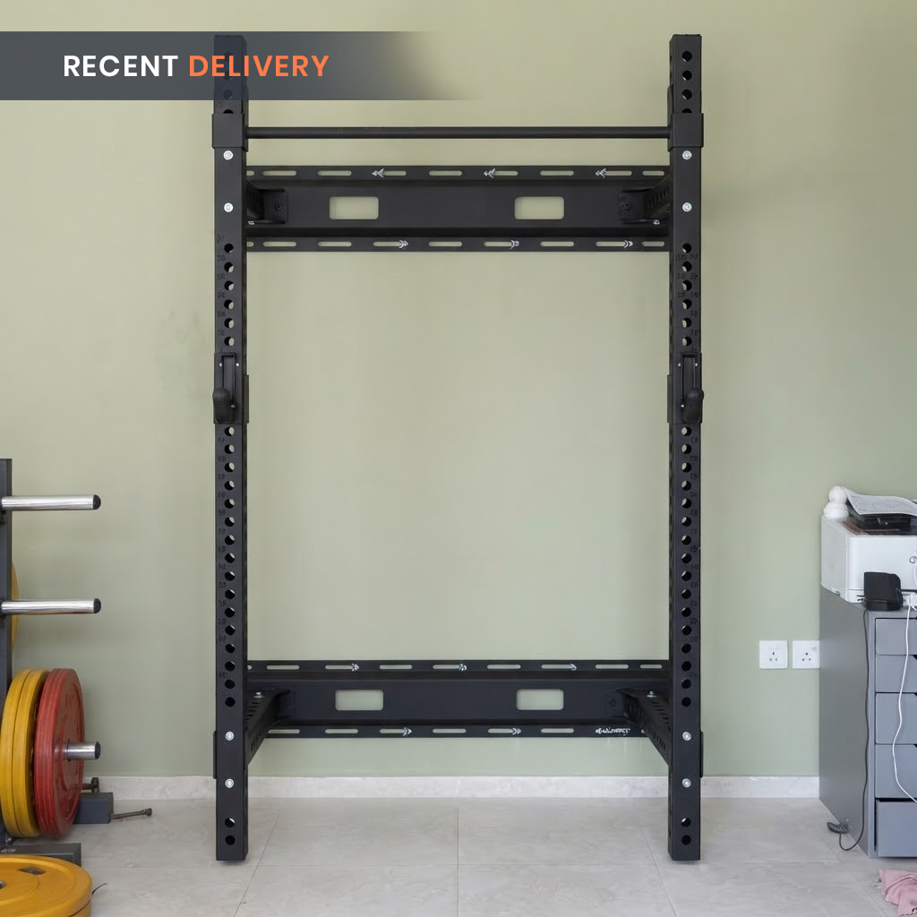 1441 Fitness - سكوات راك نصف مثبت على الحائط