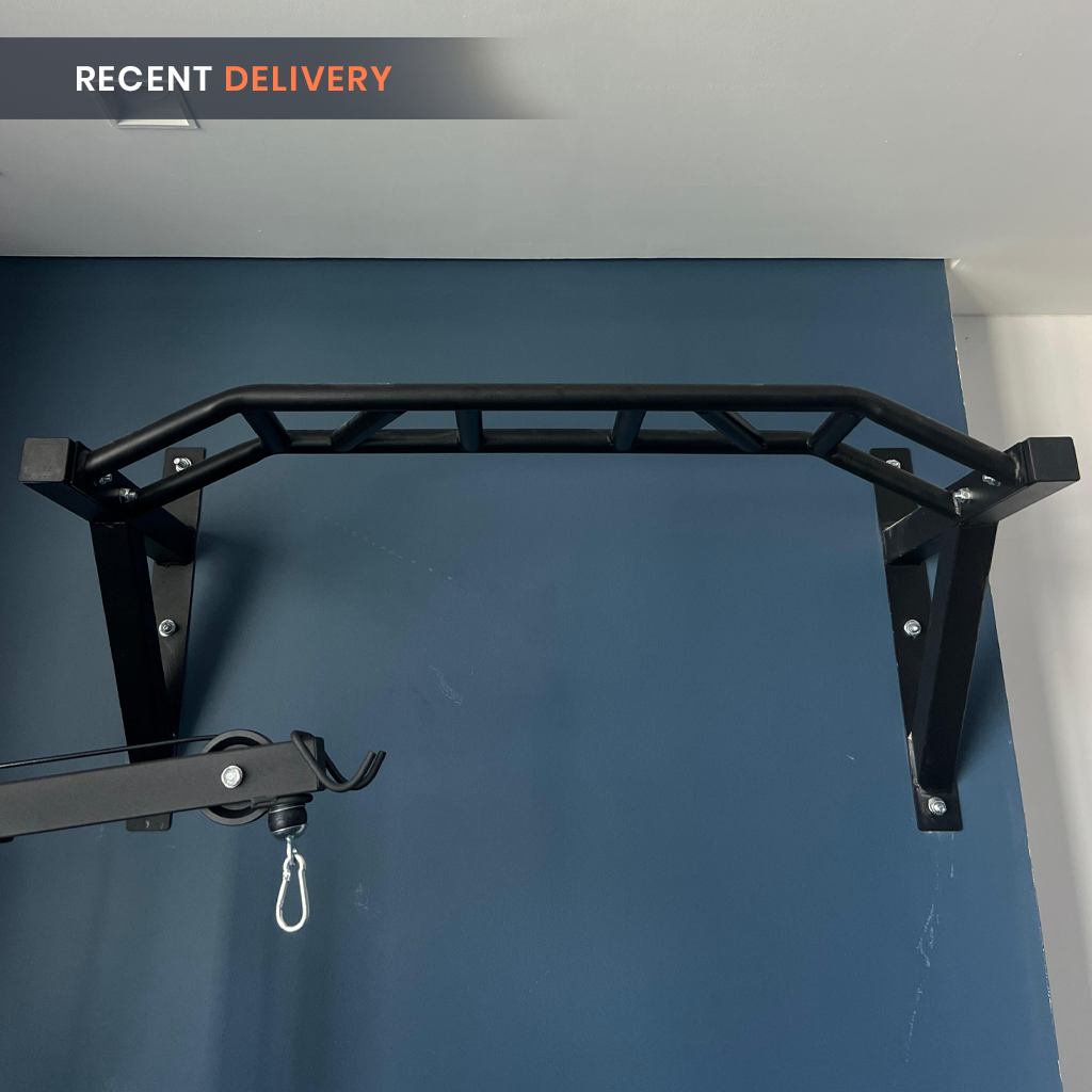 1441 Fitness Wall Mounted Multi Grip Pull Up Bar