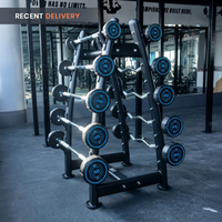 Thumbnail for Fixed Straight & Curl PU Barbell Set with Rack - 10 kg to 30 kg - Bundle Offer