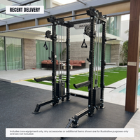 Thumbnail for Insight Fitness Half Rack With Dual Pulley RR-HR-75-03