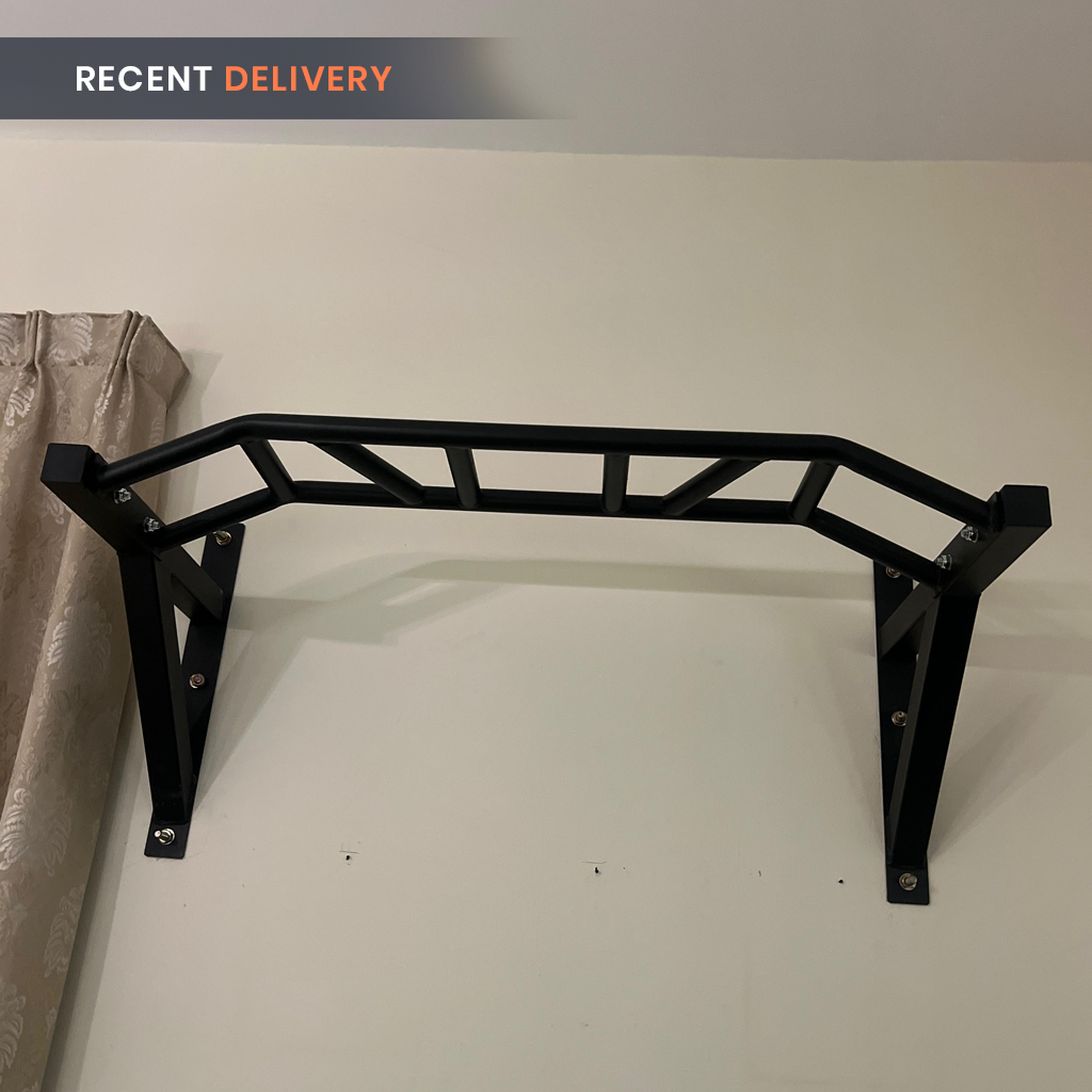 1441 Fitness Wall Mounted Multi Grip Pull Up Bar