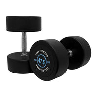 1441 Fitness Rubber Round Dumbbells - 20 Kg