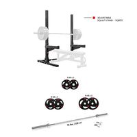 Thumbnail for SQR02 Squat Rack Combo with Plate Set - Bundle Offer