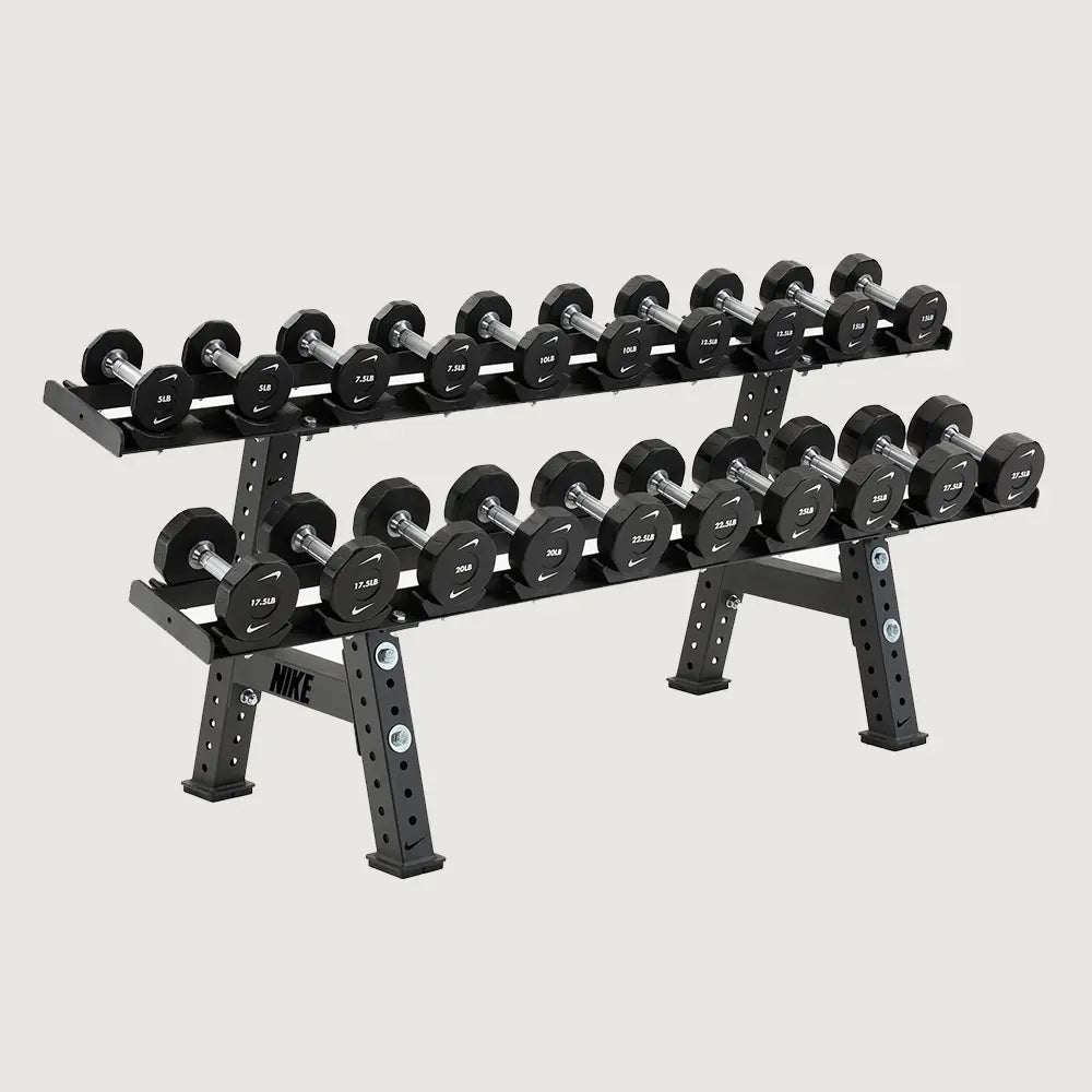 Nike Strength Urethane 2 Tier Dumbbell Rack
