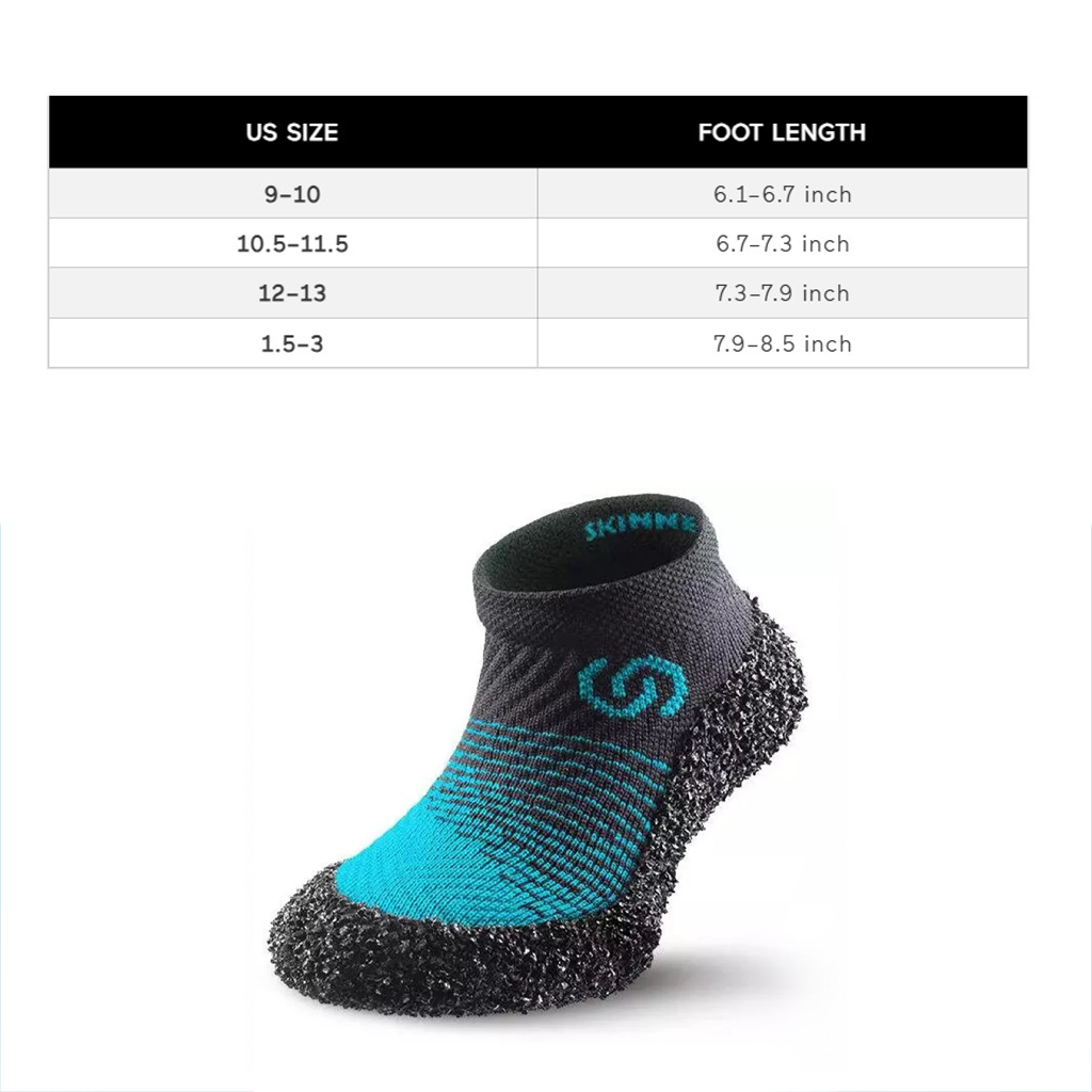 Skinners 2.0 Minimalist Kids Footwear - Lagoon