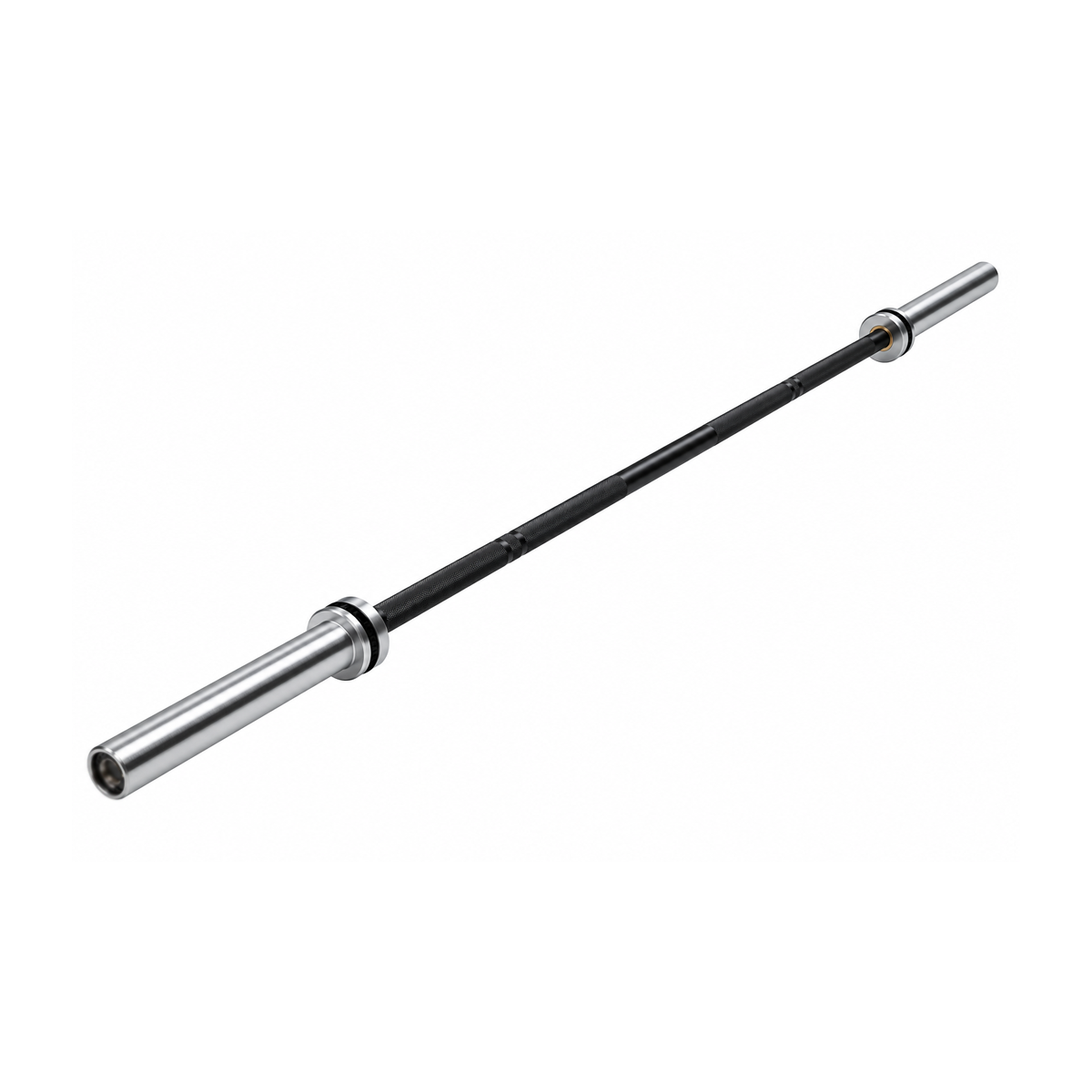 Weightlifting / Powerlifting Barbell Bar - Black