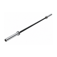 Thumbnail for Weightlifting / Powerlifting Barbell Bar - Black