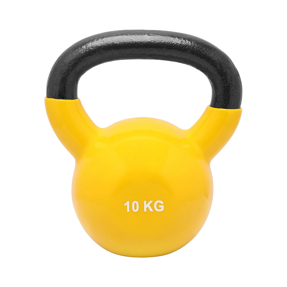 Vinyl Coated Kettlebell 6 PC Set - 6 Kg to 16 Kg - Bundle Offer - 10KG
