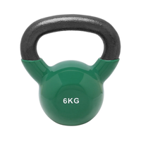 Thumbnail for Vinyl Coated Kettlebell 6 PC Set - 6 Kg to 16 Kg - Bundle Offer - 6KG