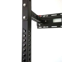 Thumbnail for 1441 Fitness Wall Mounted Squat Rack, Bumper Plate with Bench A8007 - Bundle Offer - Wall Mount Foldable Squat Rack