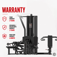 Thumbnail for Insight Fitness 4 Station Multi Gym BS004 with Leg Press