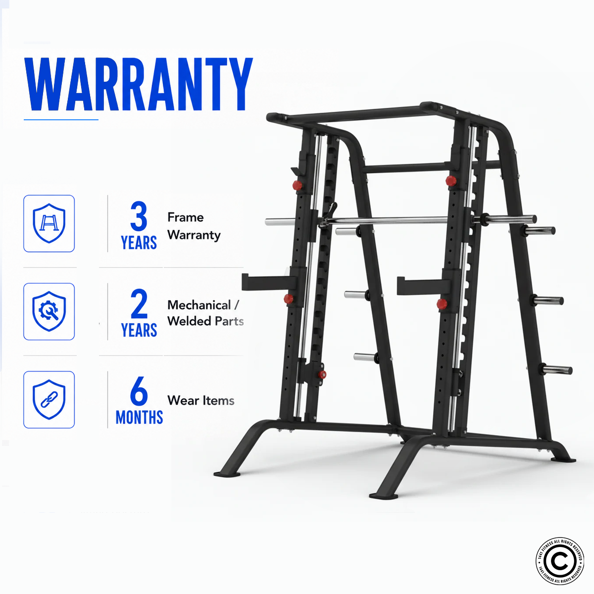 Insight Fitness Smith Machine & Squat Rack - DR001