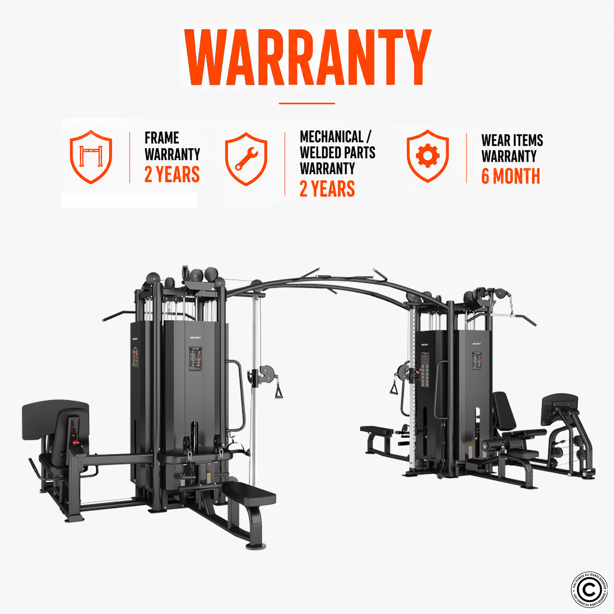Insight Fitness 8 Stack Multi Station - SA039