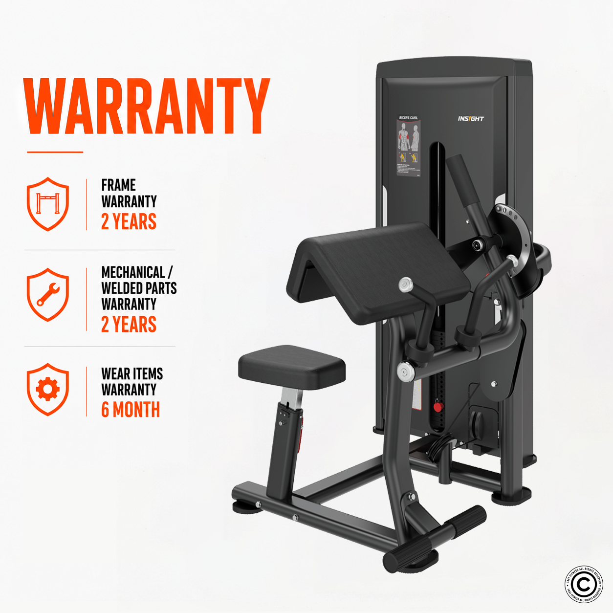 Insight Fitness Biceps & Triceps - SA044