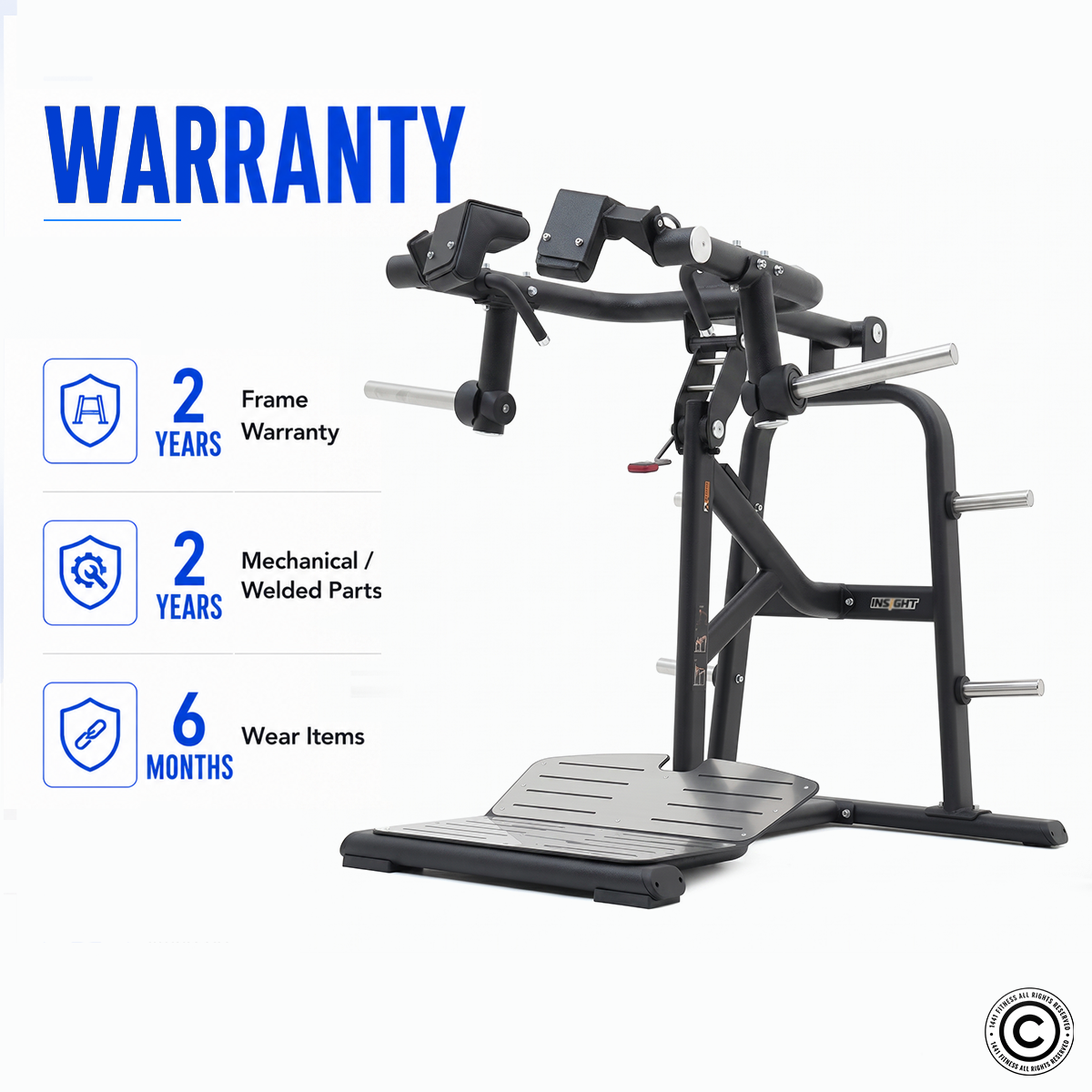 Insight Fitness SQUAT Machine - SH021