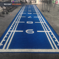 Thumbnail for Sled Track Grass with Marking - 10 x 2 Meters (Blue)