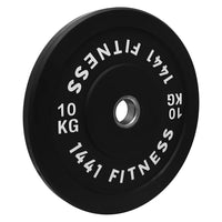 Thumbnail for Black Bumper Plates Set of 110 KG - 10KG