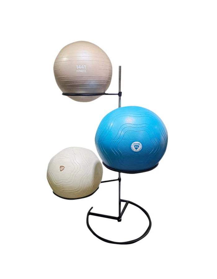 1441 Fitness Gym Ball Storage Rack - 3 Pcs