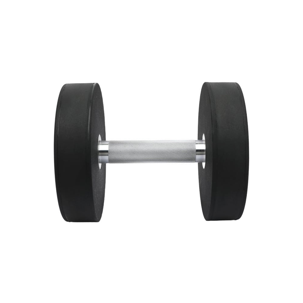 PU Round Dumbbell Set 2.5 KG to 20 KG with 3 Tier Rack - Bundle Offer
