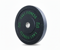 Thumbnail for Speckled Bumper Plates Combo - 110 Kg Set - Bundle Offer - 10KG