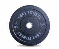 Thumbnail for Speckled Bumper Plates Combo - 110 Kg Set - Bundle Offer - 5KG