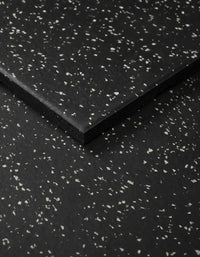 1441 Fitness Heavy-Duty Gym Floor Mats 100 x 100 (cm) - 20 mm Speckled Grey