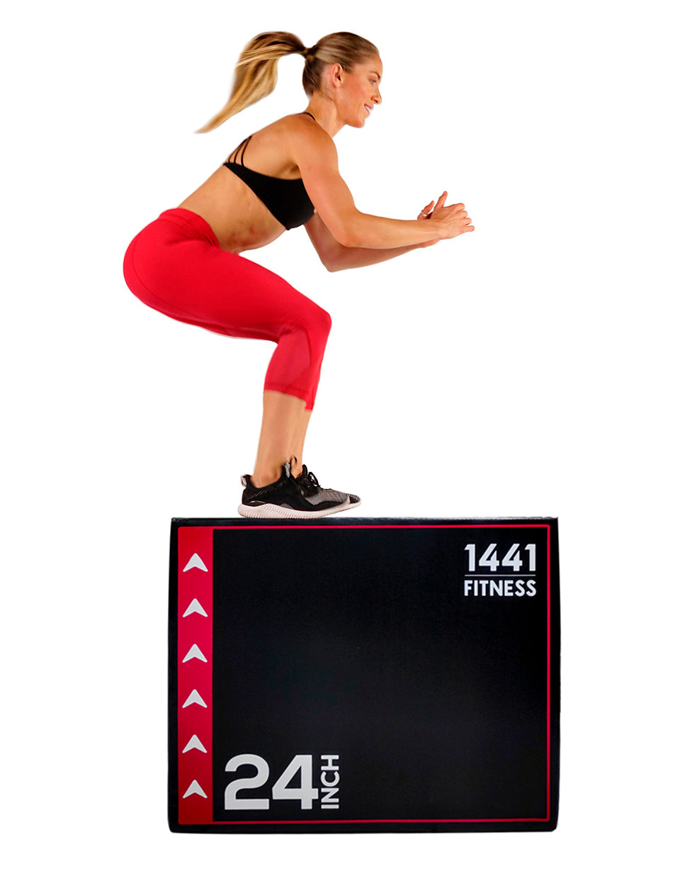 1441 Fitness - بريميوم - صندوق بليومتري رغوي 3 في 1 (صندوق تمرينات قفز)