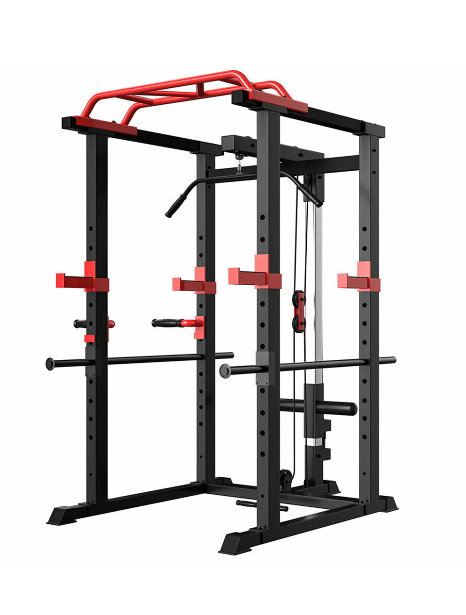1441 Fitness Squat Rack With Lat Pull down - J008
